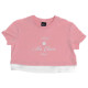 Target Παιδικό σετ Girls Crop Top & Shorts Single Jersey ''Cherry'' Set